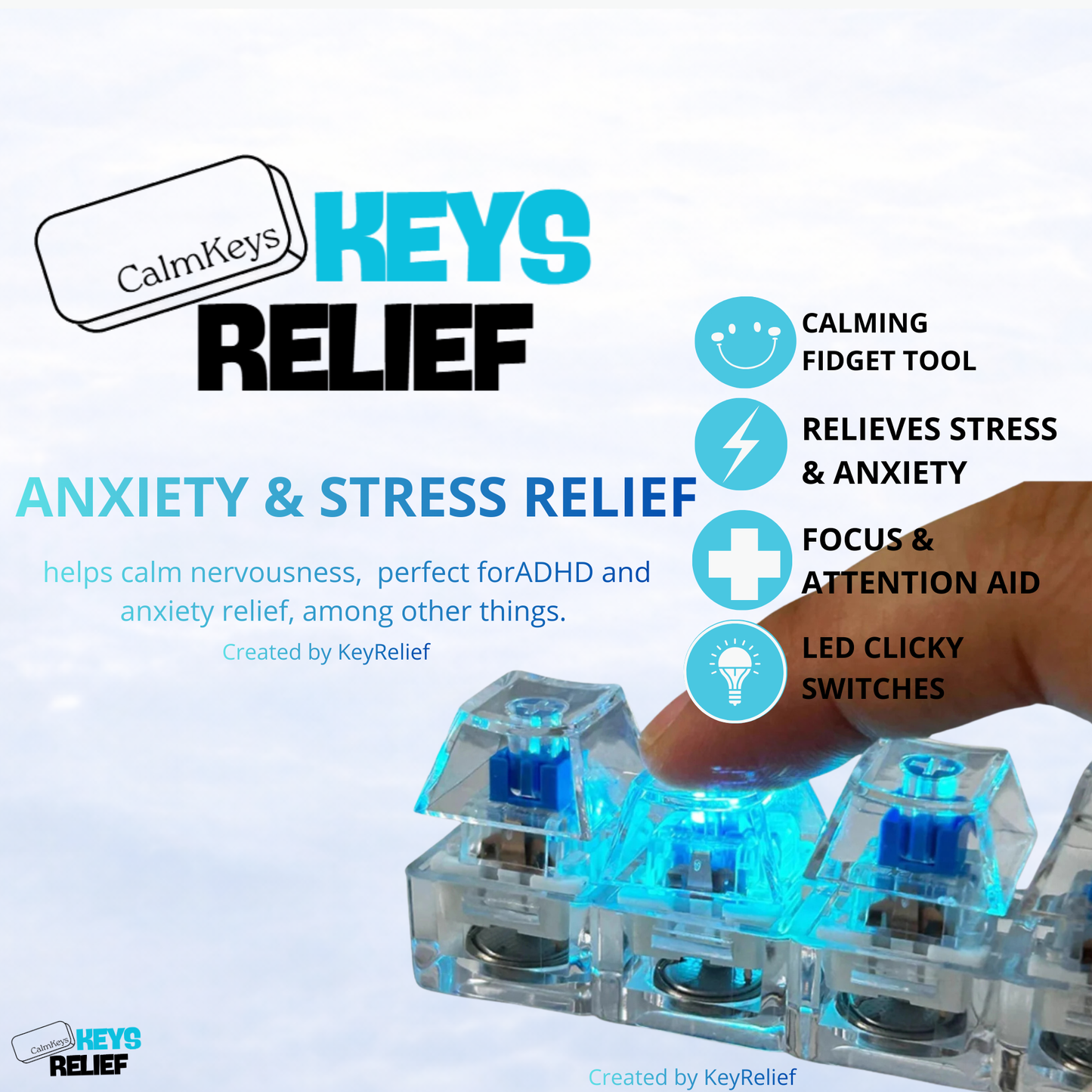 KeyRelief™ Stress Relief Fidget Toy
